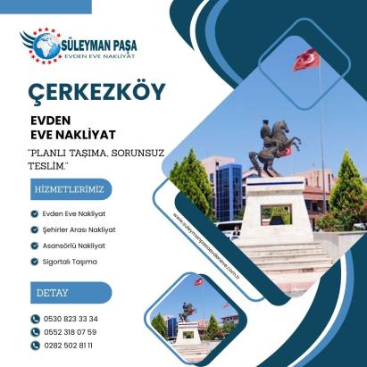 Çerkezköy Evden Eve Nakliyat