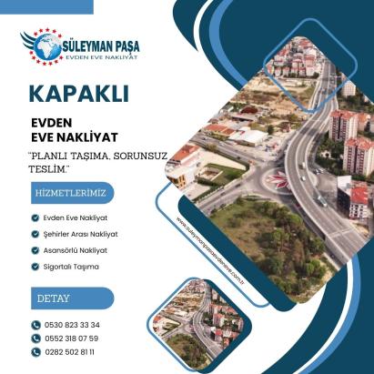 Kapaklı Evden Eve Nakliyat